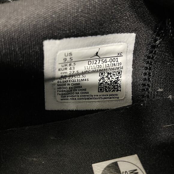 Nike Air Jordan 1 Centre Court 'Cyber Monday' Black/White DJ2756-001 Men's 9.5 - Picture 9 of 9